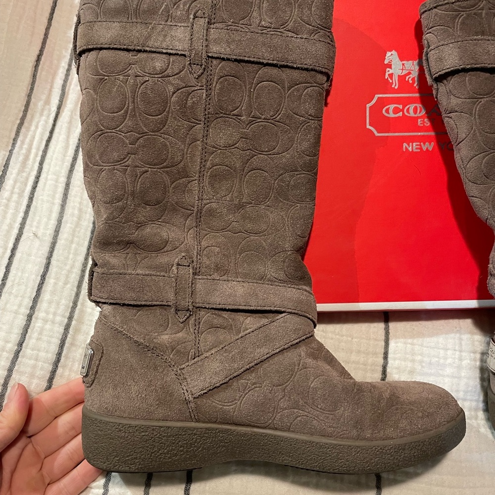 Coach winter boots
